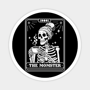 "The Momster" Skeleton Magnet